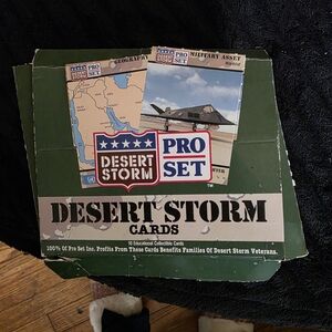Desert Storm Trading Cards - Green